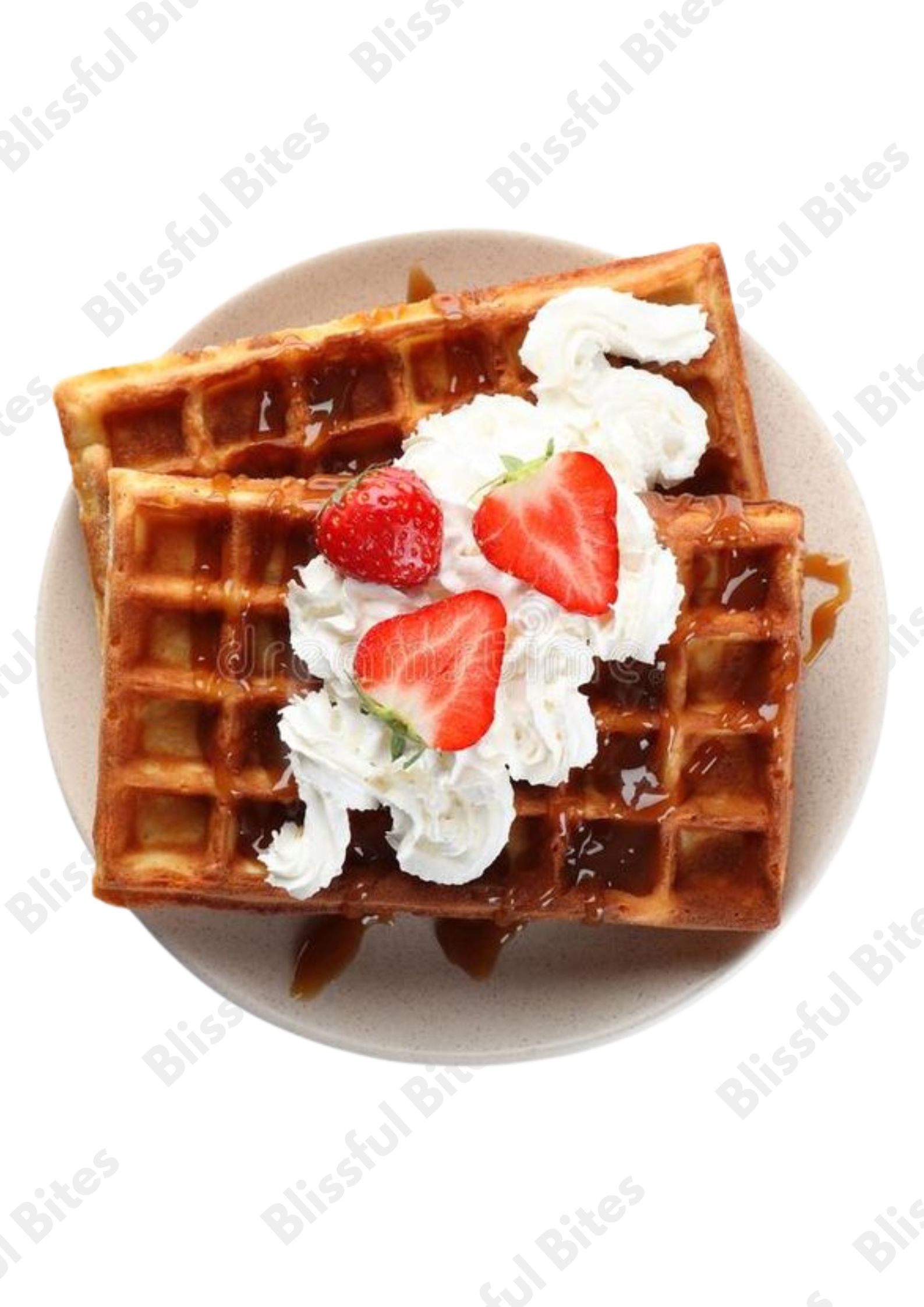 Strawberries & Cream Waffle